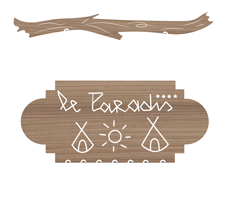 logo camping paradis