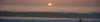 Coucher de soleil à la plage de Lacanau