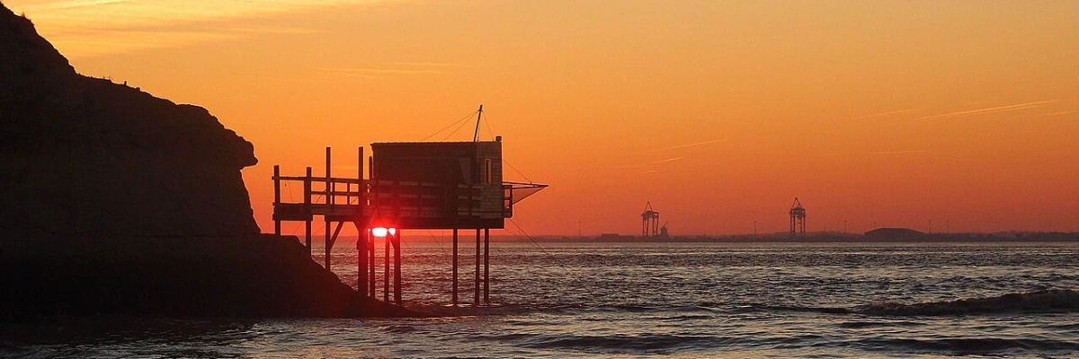 estuaire de la gironde en été